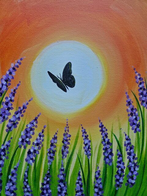 Butterfly Return Paint Night At East Side Mario's, Milton – June 1st, 2026 "Butterfly Return" - Image 1