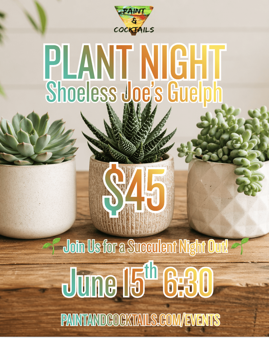 Screenshot 2026-05-01 at 8.17.20 AM Plant Night at Shoeless Joe's, Guelph June 15th, 2026 - Image 1