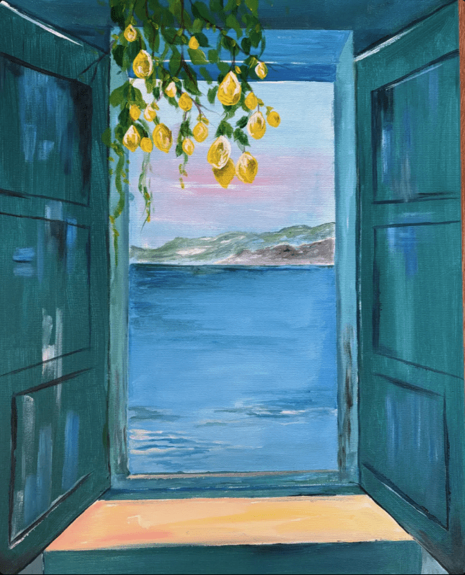 Paint Night at St. Louis Bar & Grill, Guelph - Aug 26th, 2026 "Coastal Escape" - Image 1