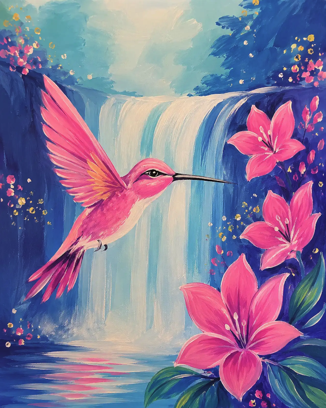 Hummingbird Waterfall Hummingbird Waterfall